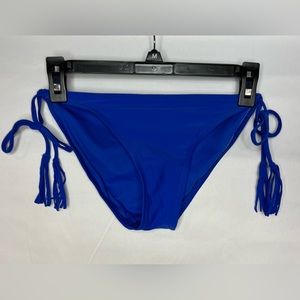 Xhilaration | Navy Bikini Bottoms with Tassel Ties | Size Medium (197)